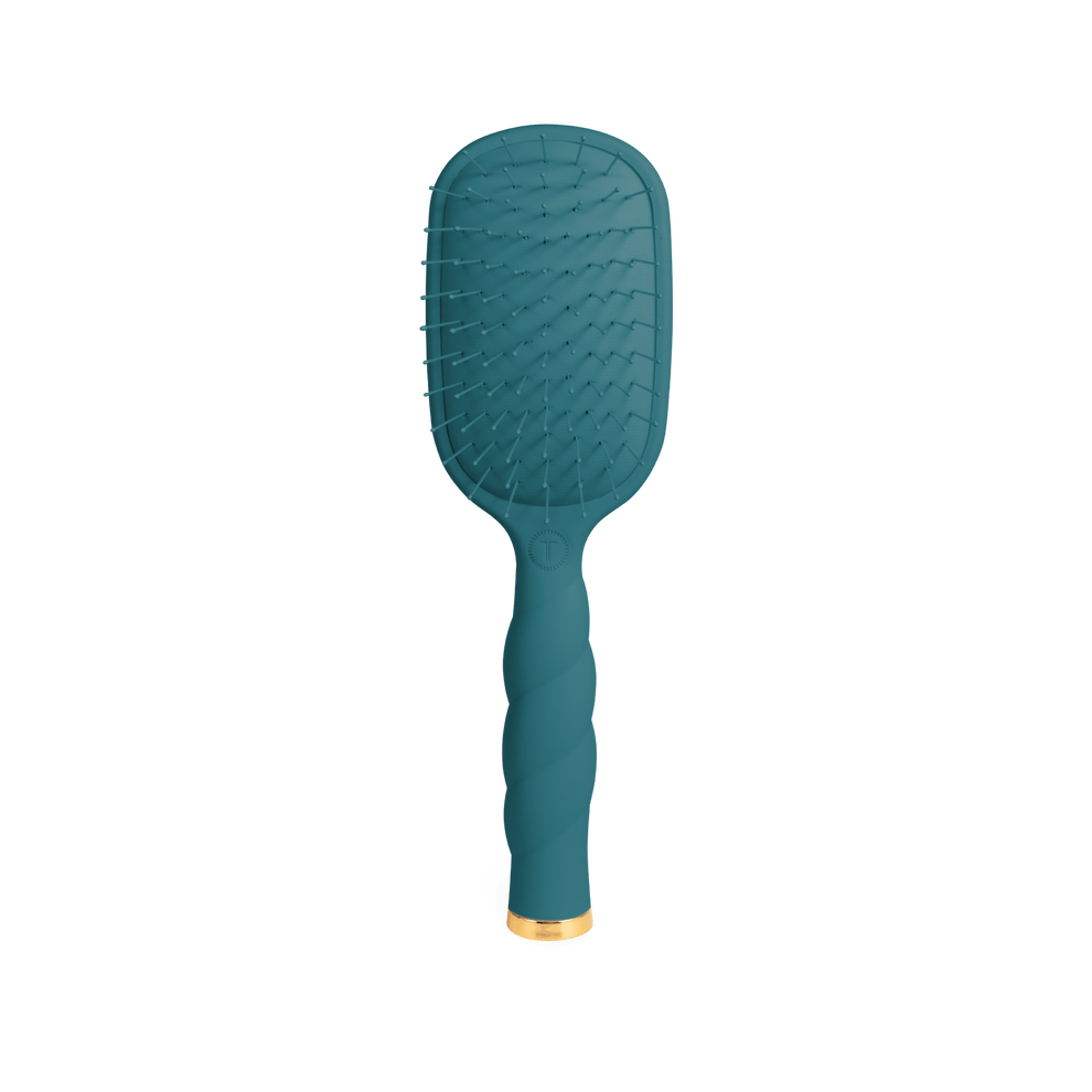 Detangler Hair Brush for Fine Hair - Teal With It - Hairbrush - TELETIES

