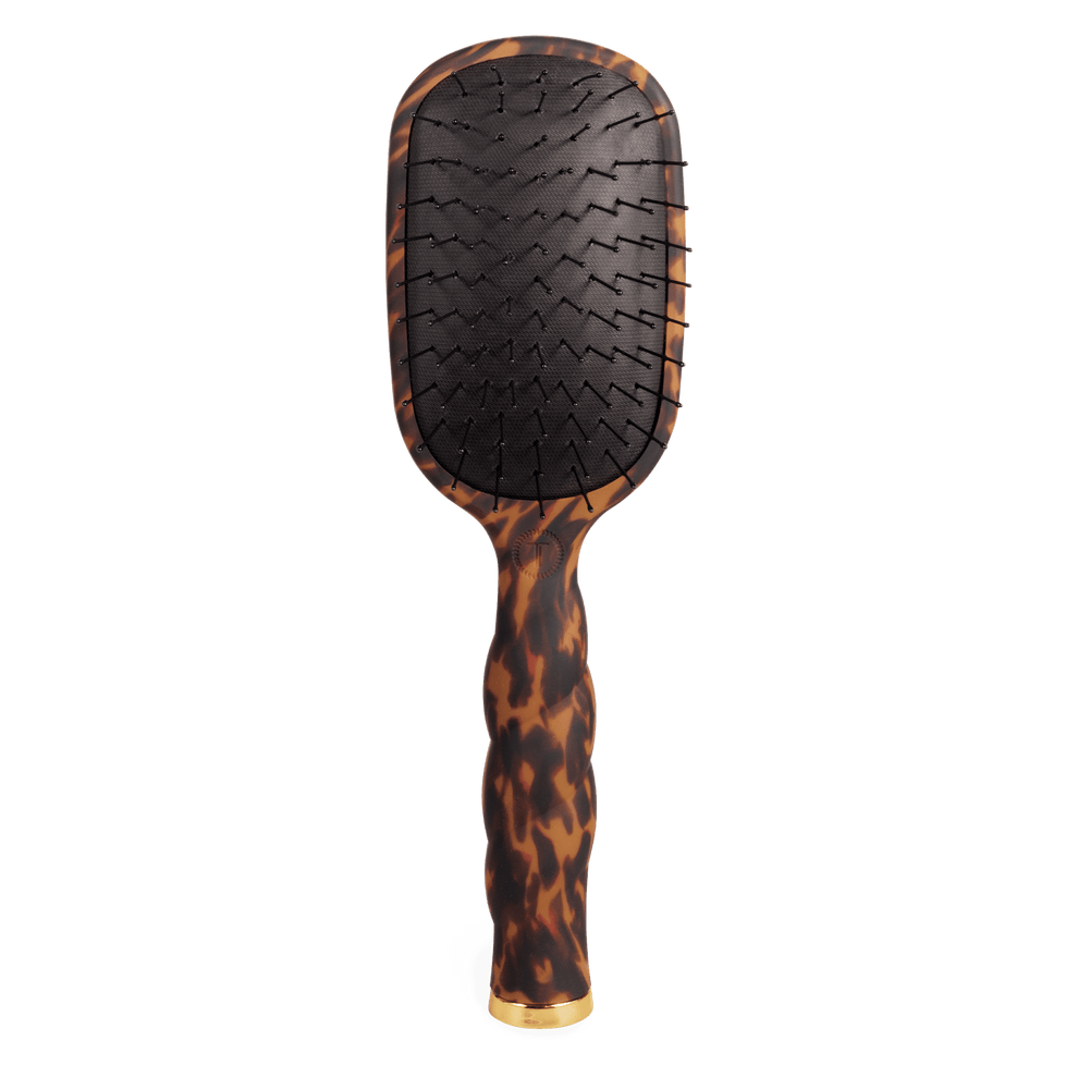 Detangler Hair Brush for Fine Hair – Tortoise - Hairbrush - TELETIES

