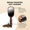 Detangler Hair Brush for Fine Hair – Tortoise - Hairbrush - TELETIES
