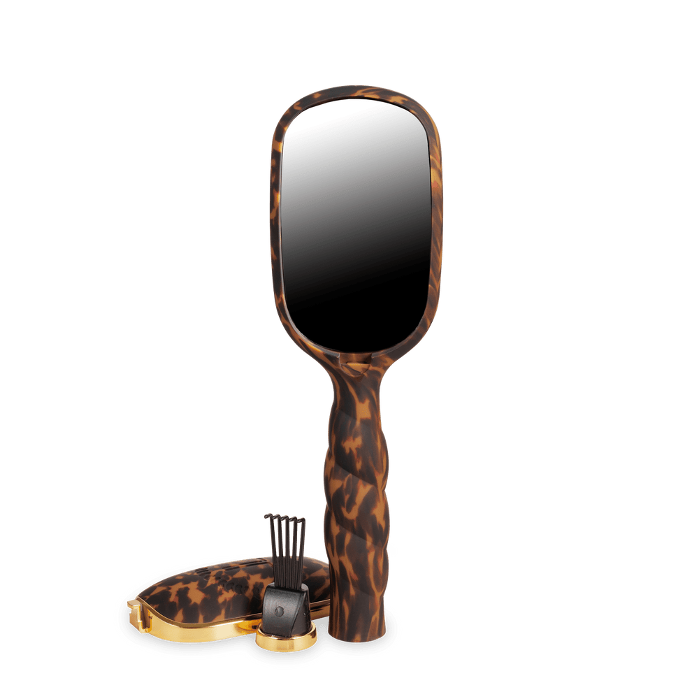 Detangler Hair Brush for Fine Hair – Tortoise - Hairbrush - TELETIES
