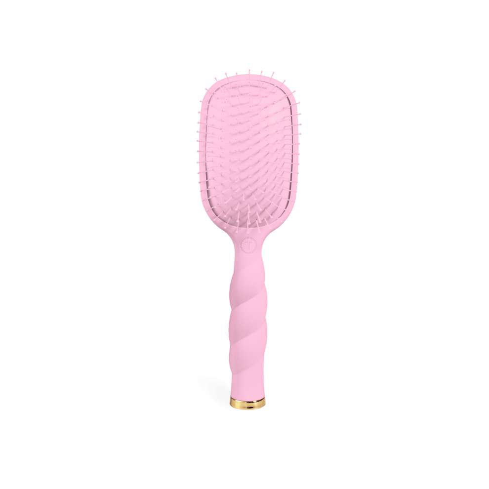 Detangler Hair Brush for Medium Hair - Bubblegum Pink - Hairbrush - TELETIES
