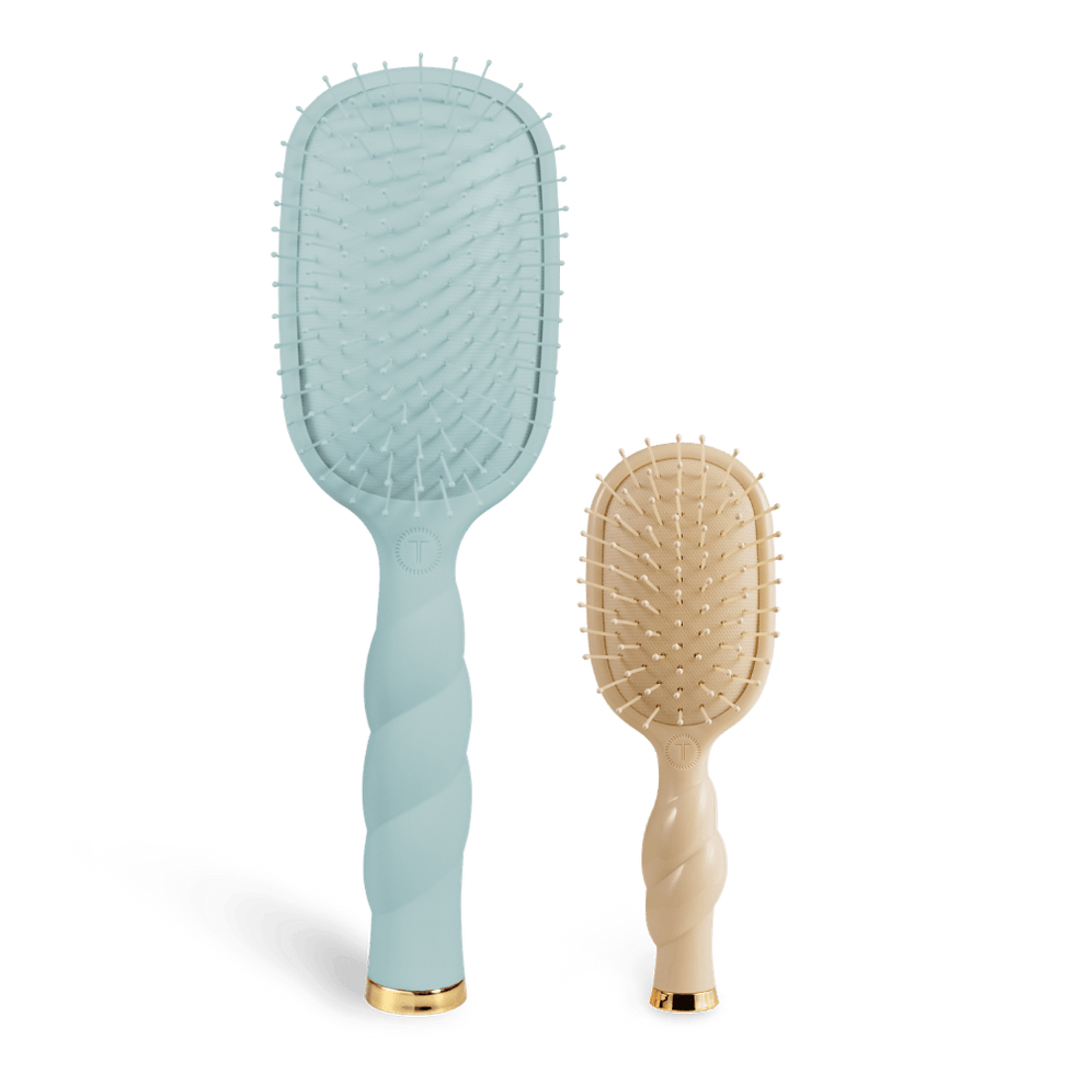 Detangler Hair Brush for Medium Hair Bundle - Hairbrush - TELETIES
