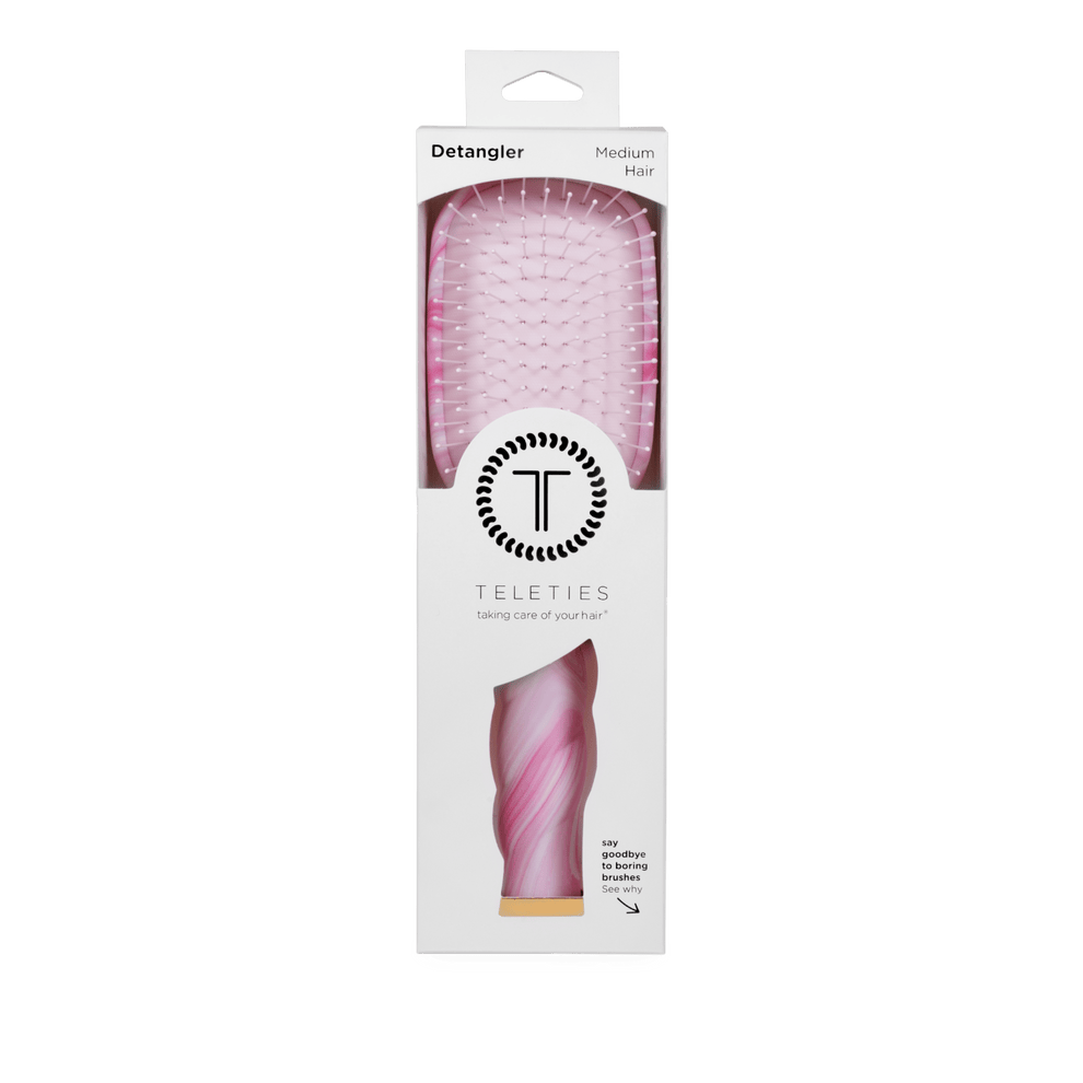 Detangler Hair Brush for Medium Hair - Pinch Me! - Hairbrush - TELETIES
