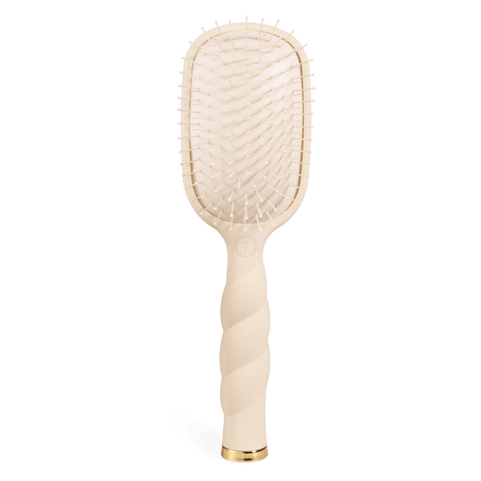 Detangler Hair Brush for Medium Hair – Tan in Tan - Full Size