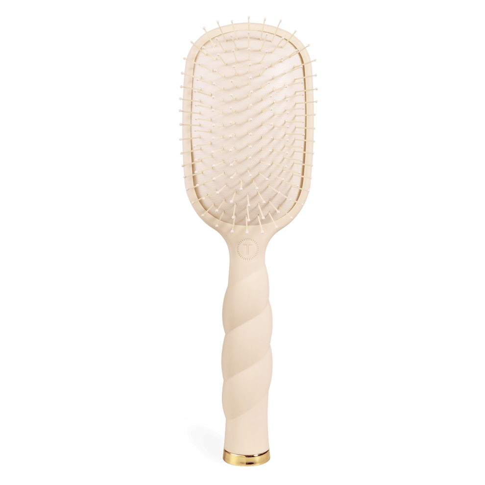 Detangler Hair Brush for Medium Hair – Tan - Hairbrush - TELETIES

