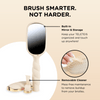 Detangler Hair Brush for Medium Hair – Tan - Hairbrush - TELETIES

