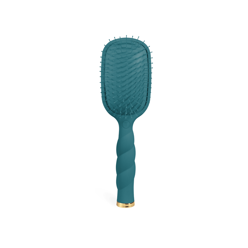 Detangler Hair Brush for Medium Hair - Teal With It - Hairbrush - TELETIES
