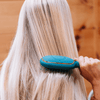 Detangler Hair Brush for Medium Hair - Teal With It - Hairbrush - TELETIES

