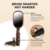 Detangler Hair Brush for Medium Hair – Tortoise - Hairbrush - TELETIES
