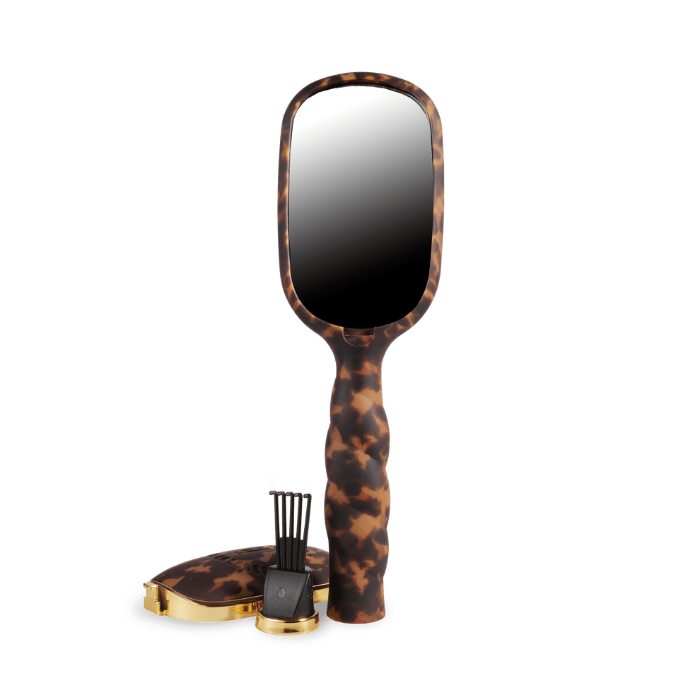 Detangler Hair Brush for Medium Hair – Tortoise - Hairbrush - TELETIES
