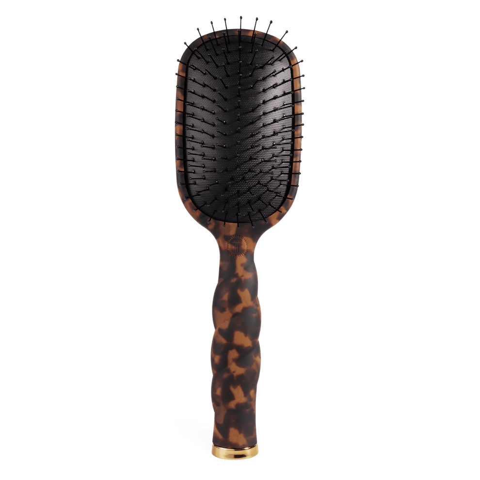 Detangler Hair Brush for Medium Hair – Tortoise - Hairbrush - TELETIES
