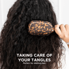 Detangler Hair Brush for Medium Hair – Tortoise - Hairbrush - TELETIES
