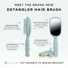 Detangler Hair Brush for Thick Hair – Blue - Hairbrush - TELETIES
