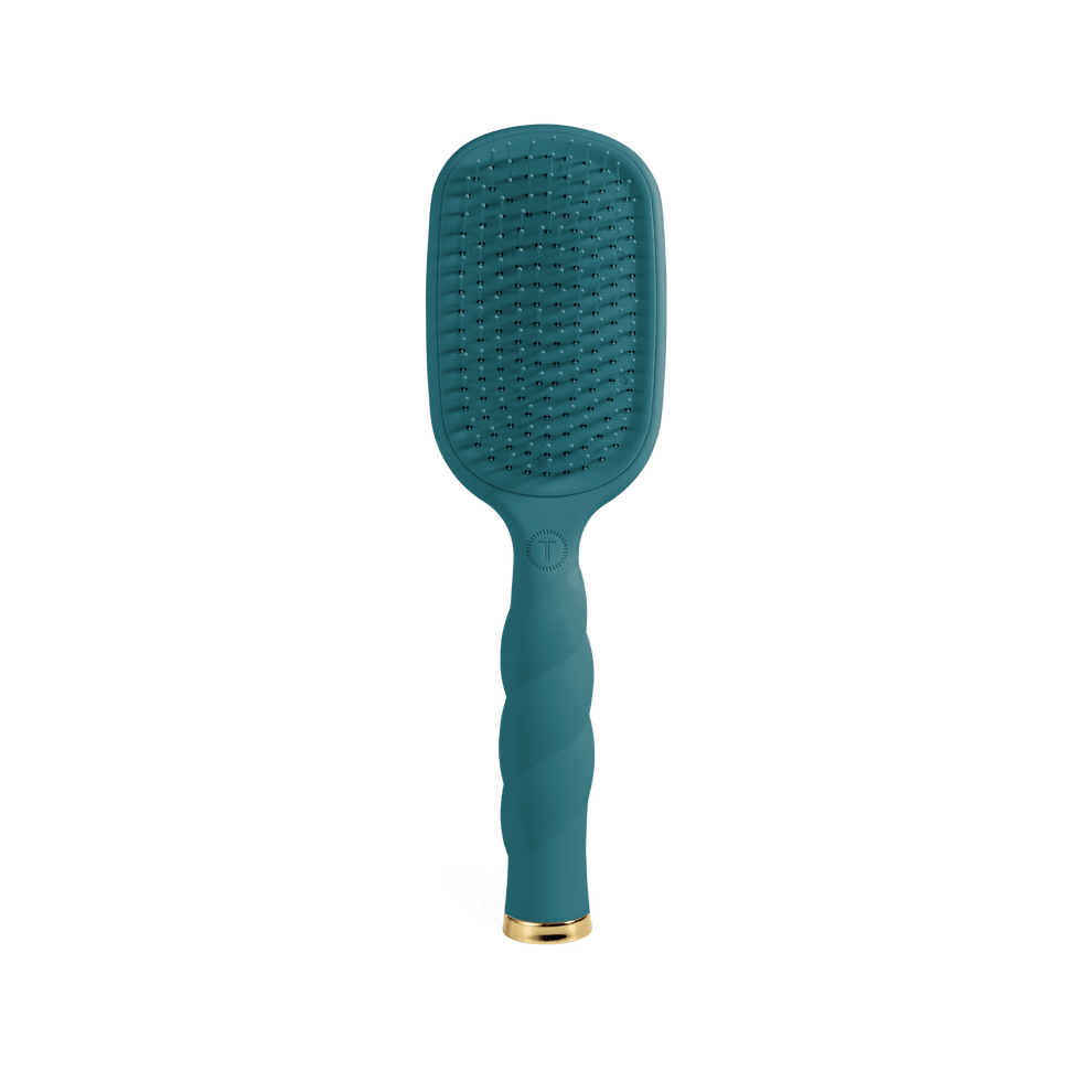Detangler Hair Brush for Thick Hair - Teal With It - Hairbrush - TELETIES
