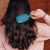 Detangler Hair Brush for Thick Hair - Teal With It - Hairbrush - TELETIES

