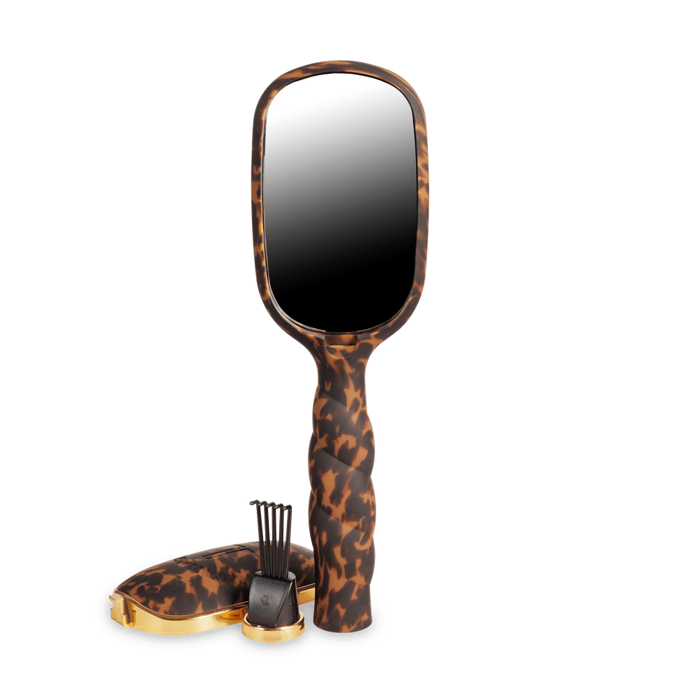 Detangler Hair Brush for Thick Hair – Tortoise - Hairbrush - TELETIES

