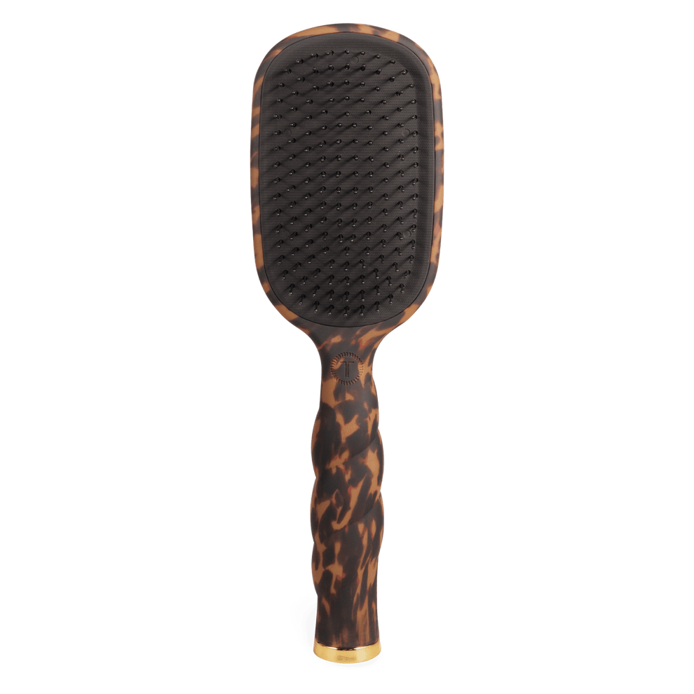 Detangler Hair Brush for Thick Hair – Tortoise - Hairbrush - TELETIES

