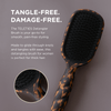 Detangler Hair Brush for Thick Hair – Tortoise - Hairbrush - TELETIES
