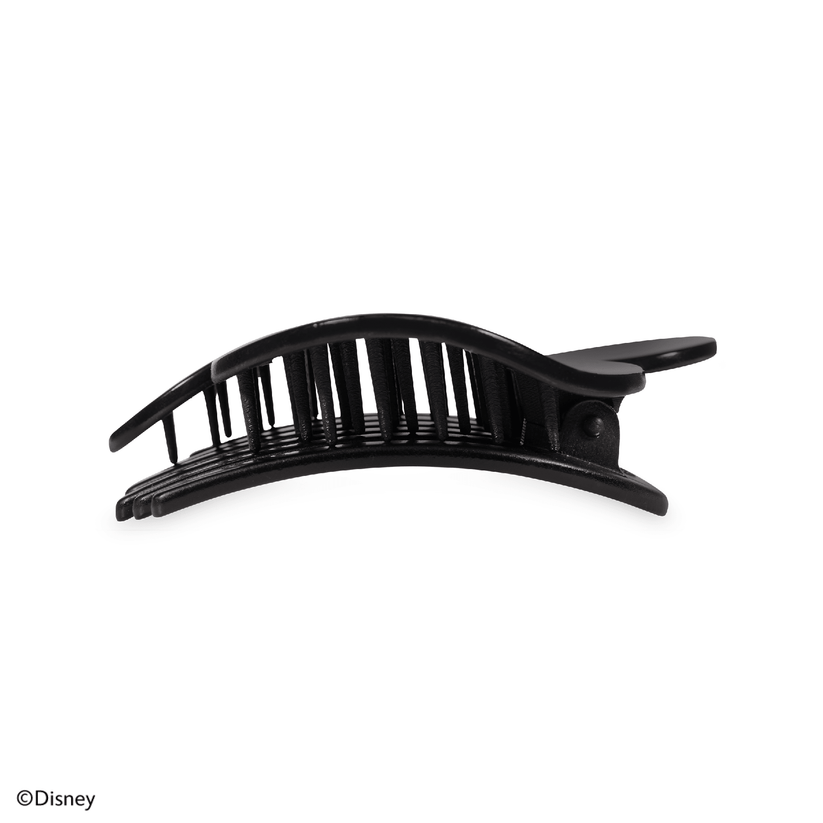 TELETIES - Disney: Mickey Mouse Shaped Medium Flat Hair Clip in Black - Medium - Image 2