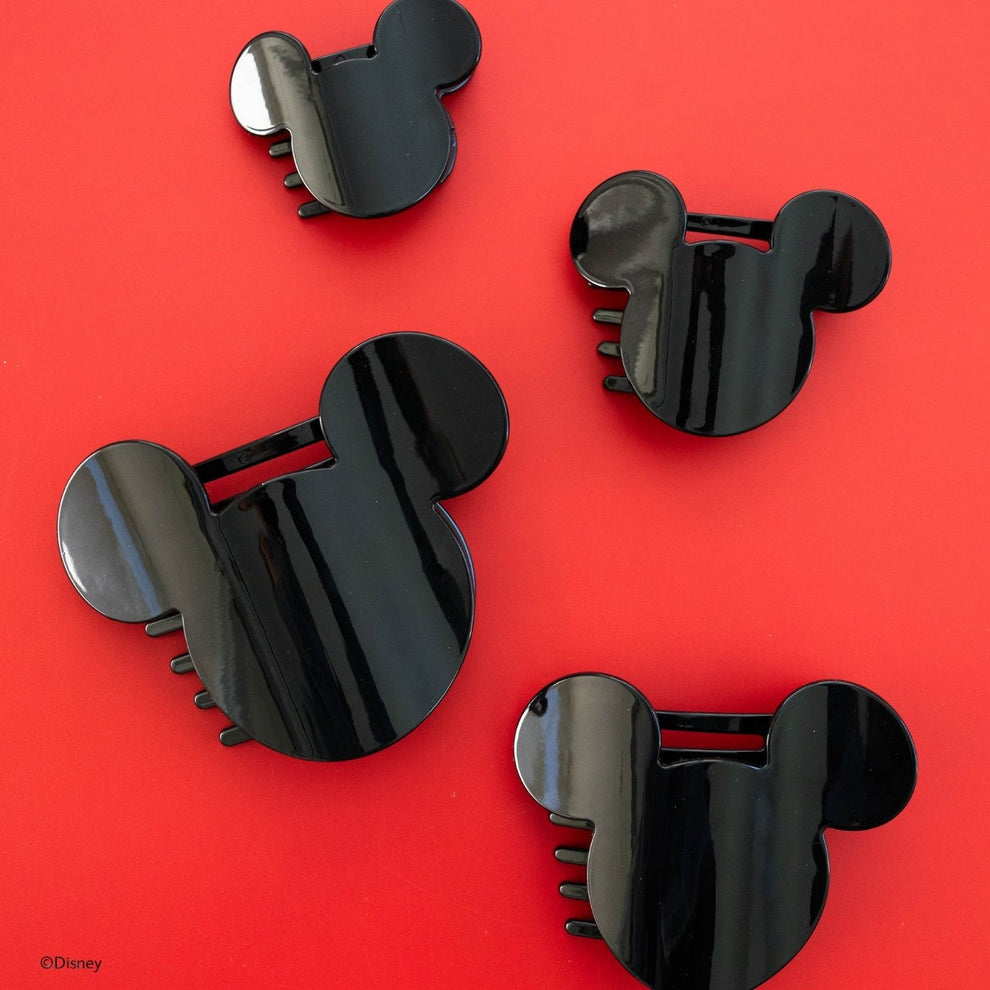Disney: Mickey Mouse Shaped Medium Flat Hair Clip - Hair Clips - TELETIES
