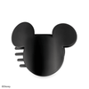 TELETIES - Disney: Mickey Mouse Shaped Medium Flat Hair Clip in Black - Medium - Image - 1