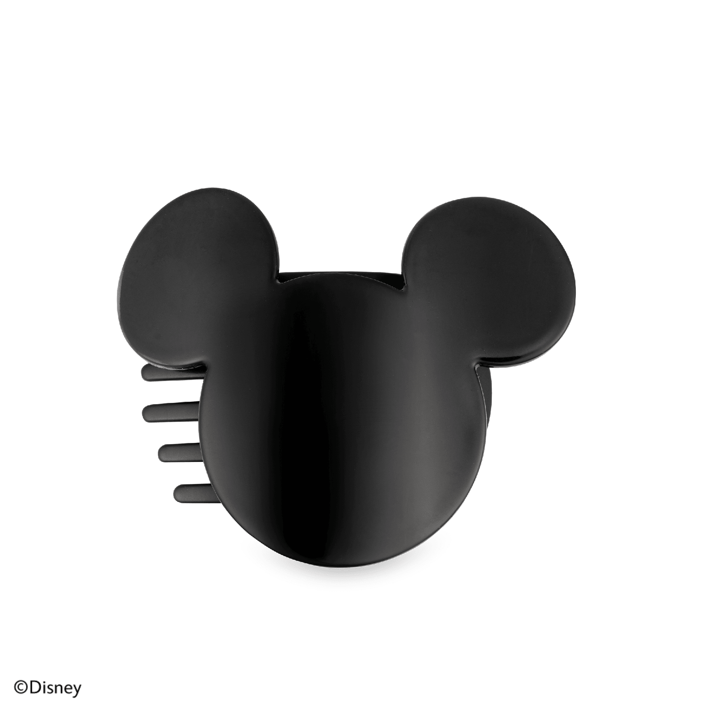 TELETIES - Disney: Mickey Mouse Shaped Small Flat Hair Clip in Black - Small
