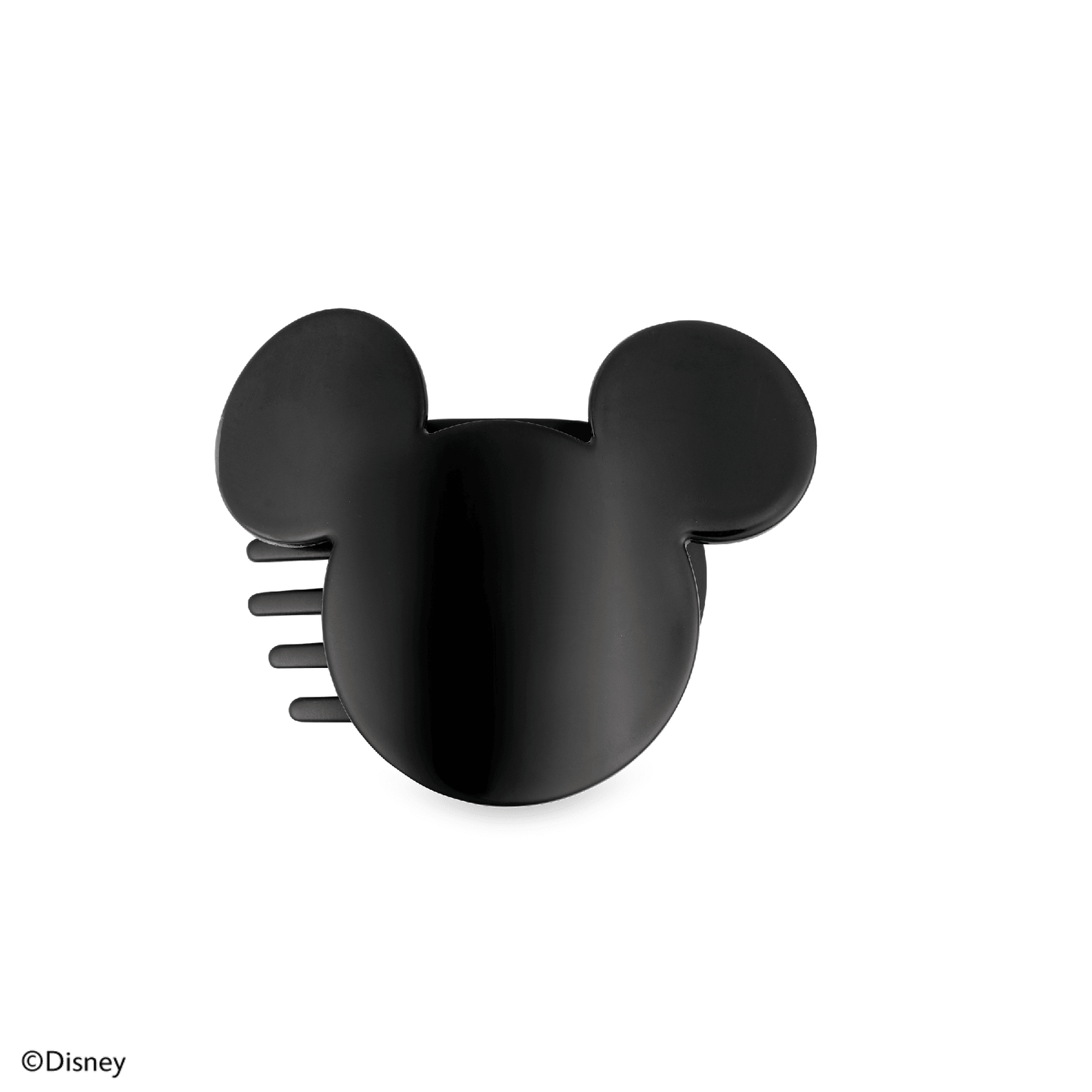 TELETIES - Disney: Mickey Mouse Shaped Tiny Flat Hair Clip in Black - Tiny