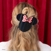 TELETIES - Disney: Minnie Mouse Shaped Large Flat Hair Clip in Black - Large - Image - 3