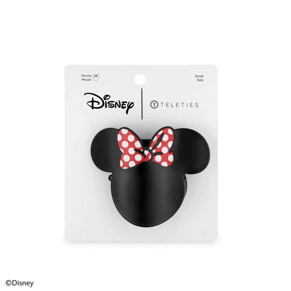 Disney: Minnie Mouse Shaped Small Flat Hair Clip - Hair Clips - TELETIES
