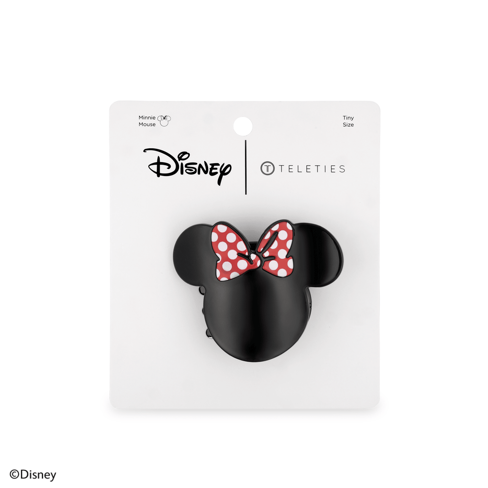 Disney: Minnie Mouse Shaped Tiny Flat Hair Clip - Hair Clips - TELETIES
