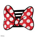 Disney: Minnie's Bow Large Flat Hair Clip in Red Polka Dots Black - Large
