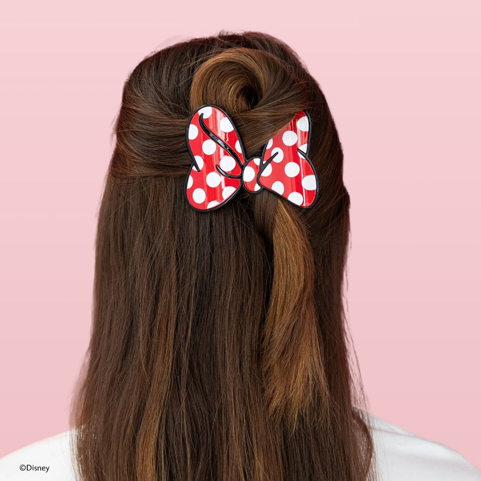 Disney: Minnie's Bow Medium Flat Hair Clip - Hair Clips - TELETIES
