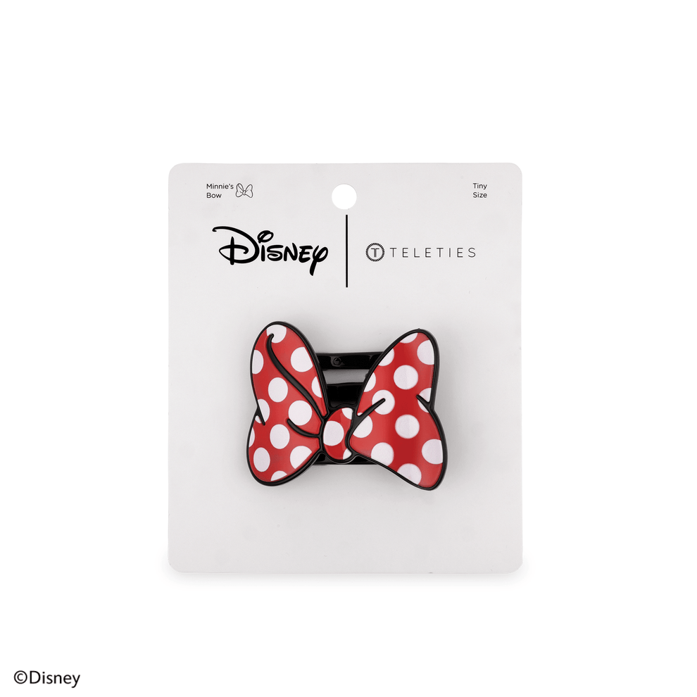 Disney: Minnie's Bow Tiny Flat Hair Clip - Hair Clips - TELETIES
