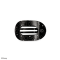Disney Spotlight Small Flat Round Hair Clip
                in Black - Small
            