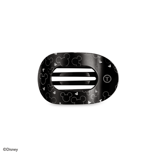 Disney Spotlight Small Flat Round Hair Clip in Black - Small