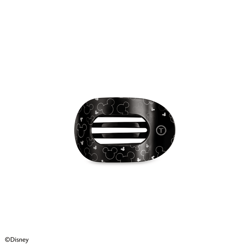 TELETIES - Disney Spotlight Tiny Flat Round Hair Clip in Black - Tiny - Image 1