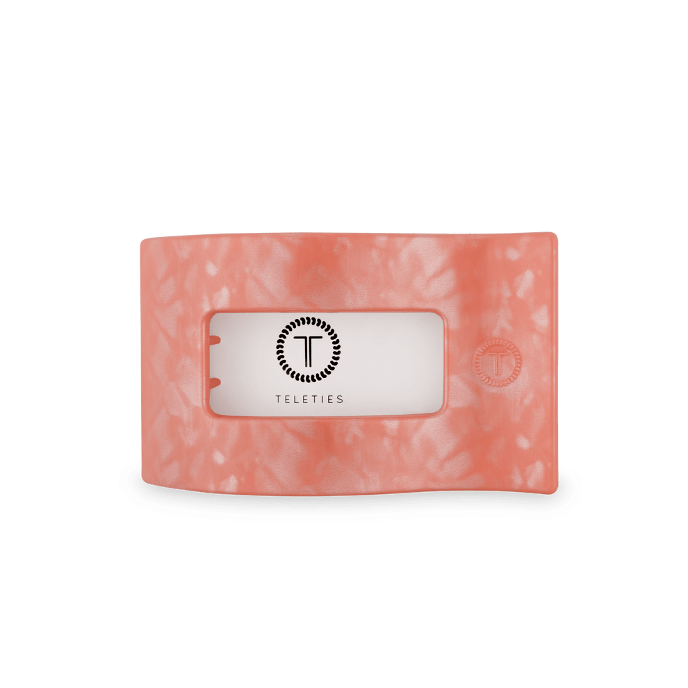 Dreamsicle Medium Flat Rectangle Hair Clip - Hair Clips - TELETIES
