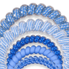 TELETIES - Drop It Like a Dreidel Mix Pack Hair Ties in Blue  White - Mix Pack - Image - 3