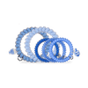 TELETIES - Drop It Like a Dreidel Mix Pack Hair Ties in Blue  White - Mix Pack - Image - 2