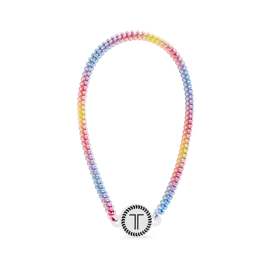 Eat Glitter For Breakfast Headband in Blue Green Pink Purple Red Yellow