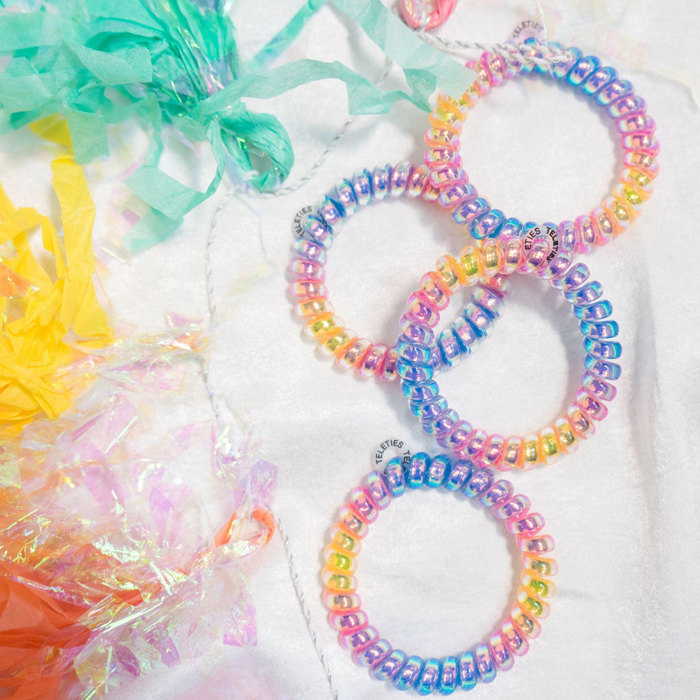 Eat Glitter For Breakfast Small Hair Ties - Hair Ties - TELETIES
