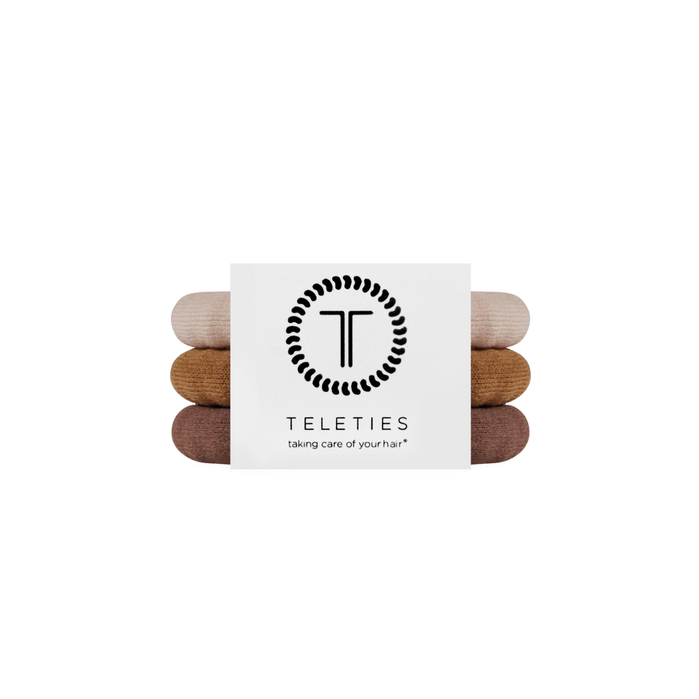 Espresso Yourself Small Nylon Hair Ties - Hair Ties - TELETIES
