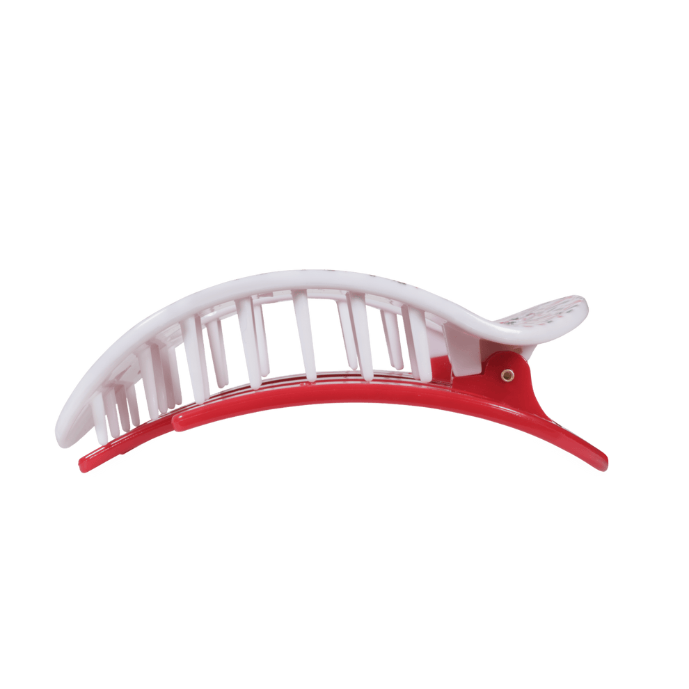 Festive Feels Large Flat Round Hair Clip - Hair Clips - TELETIES
