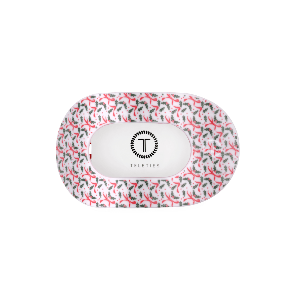 Festive Feels Medium Flat Round Hair Clip - Hair Clips - TELETIES
