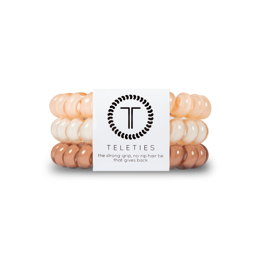 For the Love of Nudes Large Hair Ties in Yellow Orange - Large