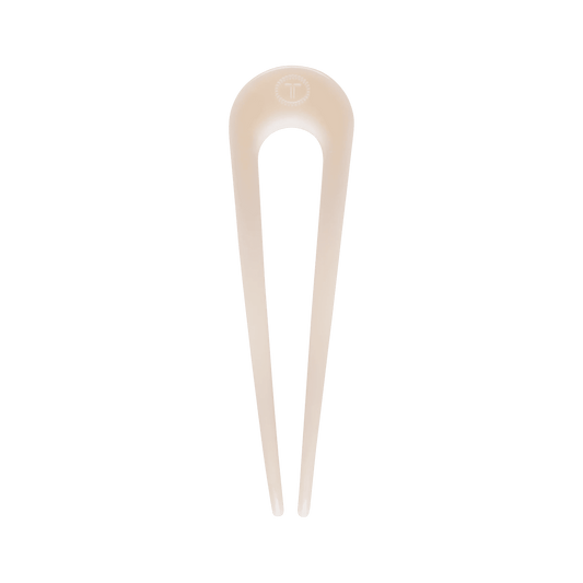 French Hair Pin Almond Beige
                in Beige - One Size
              
