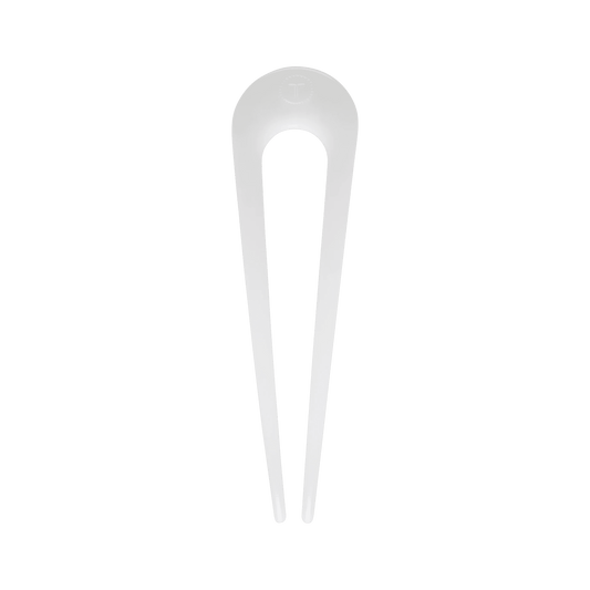French Hair Pin Coconut White
                in White - One Size
              