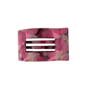 Garden Glam Medium Flat Rectangle Hair Clip
                in Pink - Medium
            