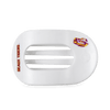 TELETIES - Geaux Tigers! Large Flat Round Hair Clip in White Purple Gold - Large - Image - 1