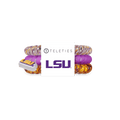 Geaux Tigers! Small Hair Ties in Puple Gold - Small